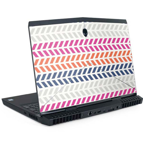 Striped Chevron Dell Alienware Skin